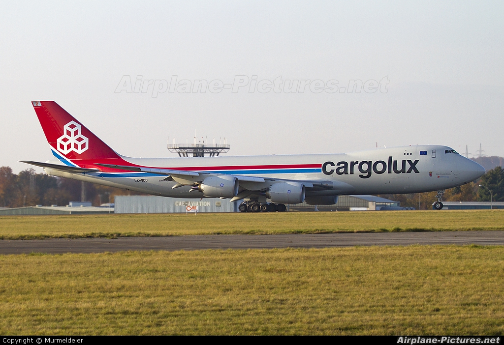 Cargolux LX-VCD aircraft at Luxembourg - Findel