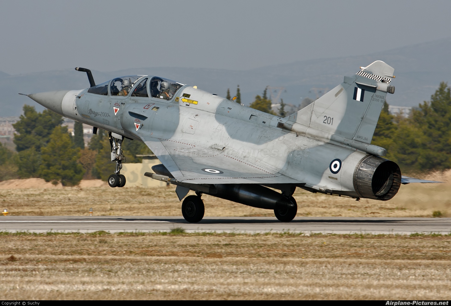 Greece - Hellenic Air Force 201 aircraft at Tanagra