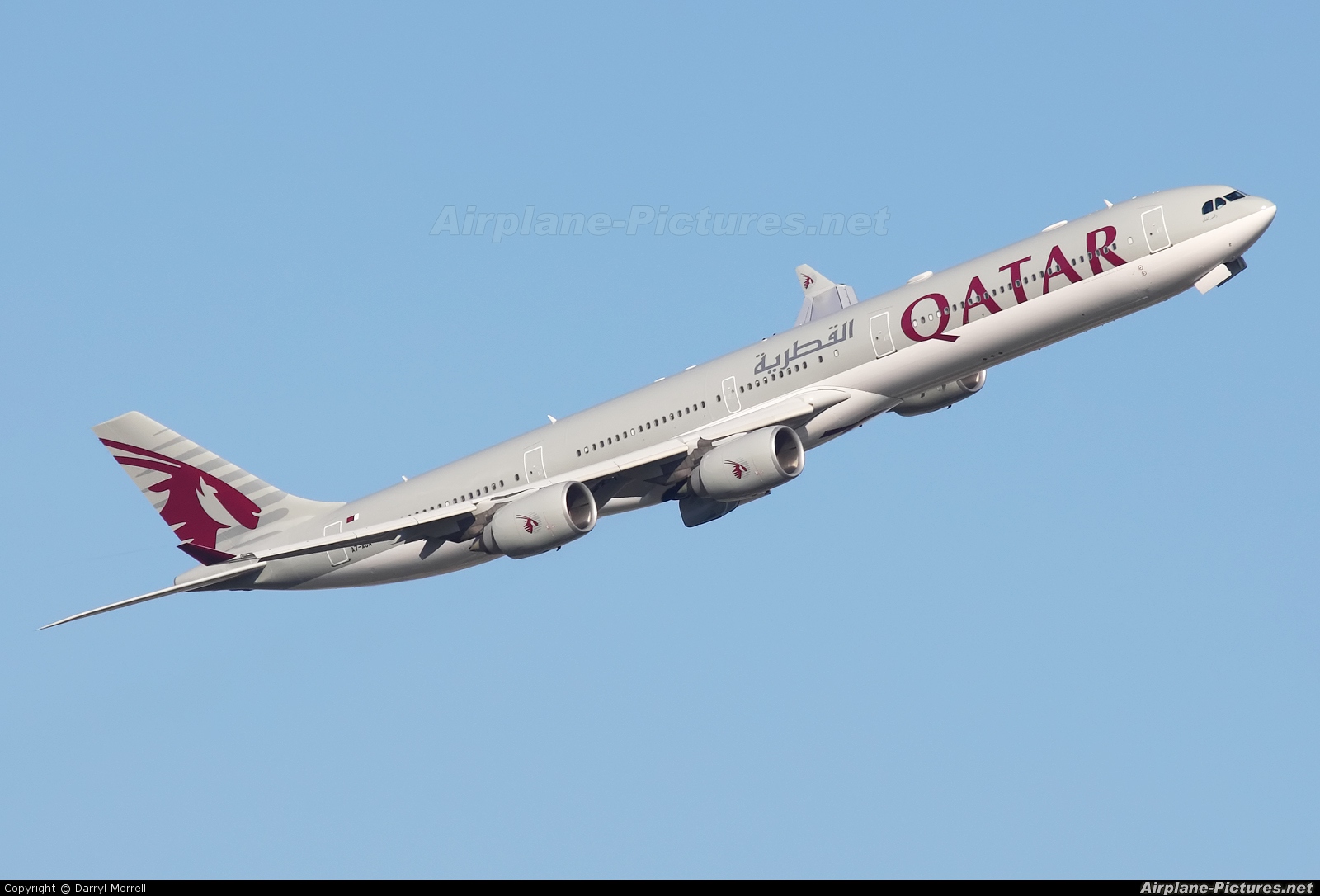 Qatar Airways A7-AGA aircraft at London - Heathrow