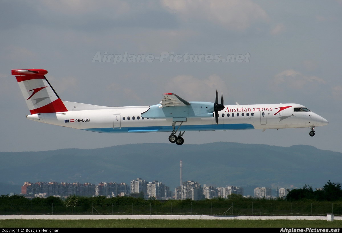 Austrian Airlines/Arrows/Tyrolean OE-LGM aircraft at Zagreb