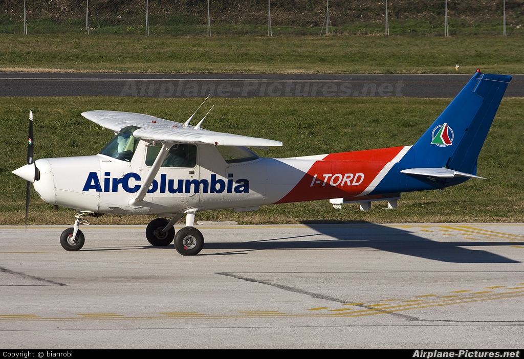 Air Colombia I-TORD aircraft at Trento - Mattarello