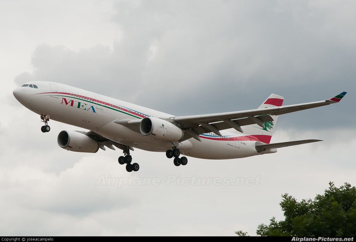 MEA - Middle East Airlines OD-MEB aircraft at London - Heathrow
