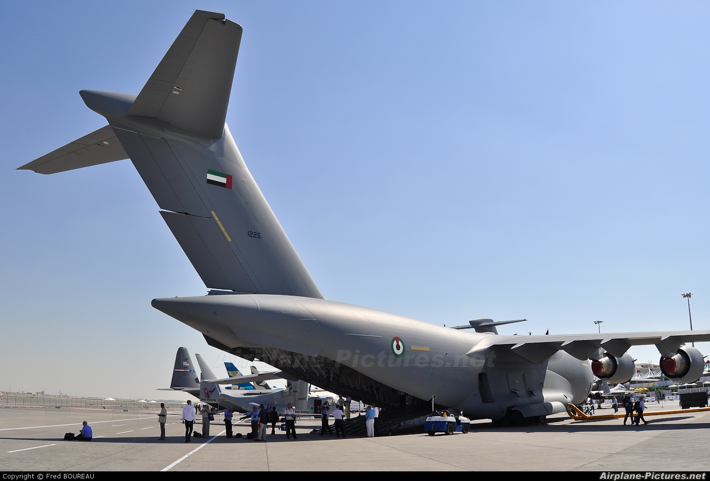 United Arab Emirates - Air Force 1225 aircraft at Dubai Intl