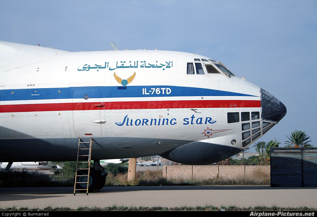 Alajnihah Airways  9Q-CGV aircraft at Mitiga