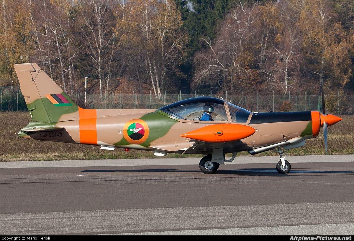 Zambia - Air Force CSX55146 aircraft at Venegono