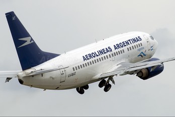 LV-BAT - Aerolineas Argentinas Boeing 737-500