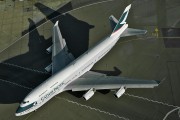 B-HUE - Cathay Pacific Boeing 747-400 aircraft