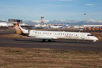 5A-LAE - Libyan Airlines Canadair CL-600 CRJ-900