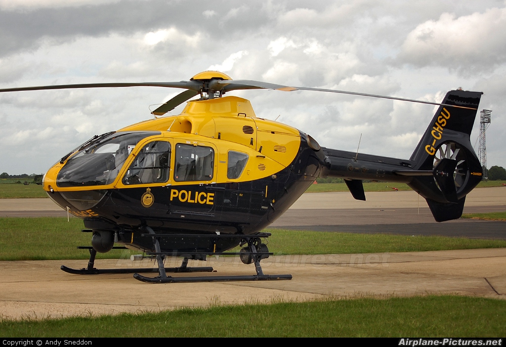 UK - Police Services G-CHSU aircraft at Benson