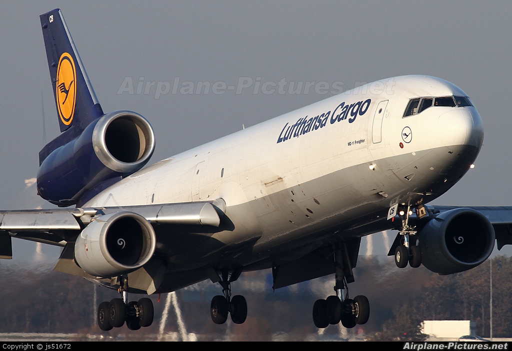 Lufthansa Cargo D-ACLB aircraft at Amsterdam - Schiphol