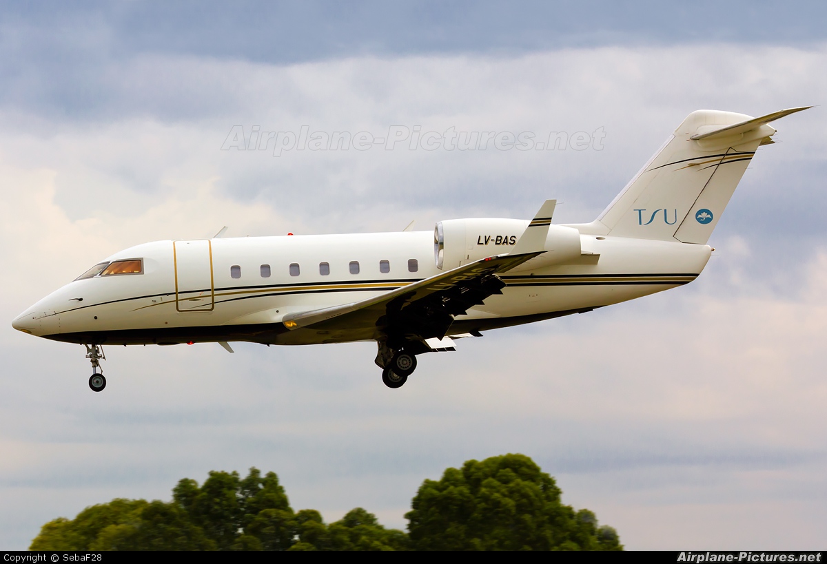 Private LV-BAS aircraft at Buenos Aires - Jorge Newbery