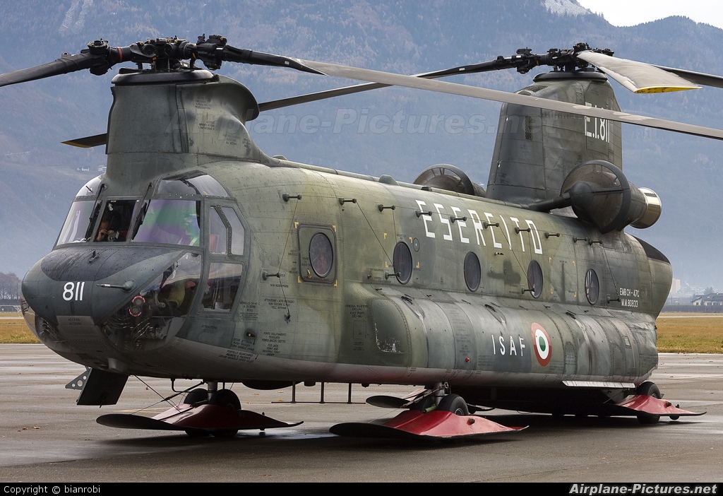 1/200 Herpa Italian Army Boeing Vertol ch-47c Chinook 556781 Prix Spécial 24,99 € 