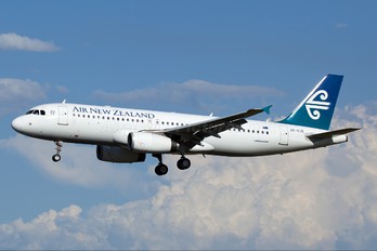 ZK-OJD - Air New Zealand Airbus A320