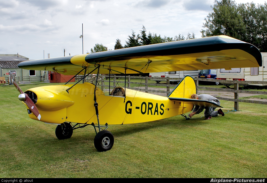 Private G-ORAS aircraft at Breighton