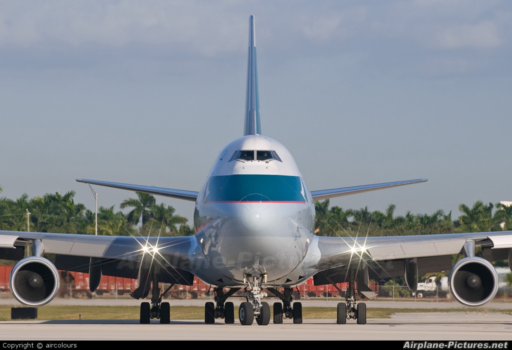 Cathay Pacific Cargo B-LIA aircraft at Miami Intl