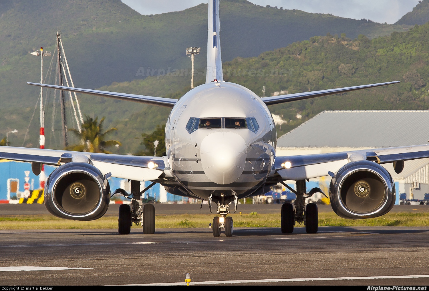 Private VP-BFT aircraft at Sint Maarten - Princess Juliana Intl