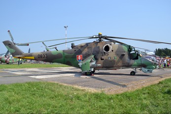 0833 - Slovakia -  Air Force Mil Mi-24V