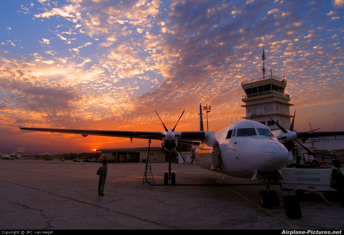 Denim Air PH-JXK aircraft at Nouakchott