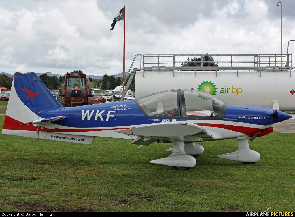 Private ZK-WKF aircraft at Te Kowhai