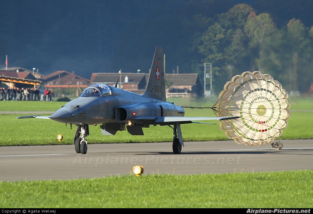 Switzerland - Air Force J-3065 aircraft at Meiringen