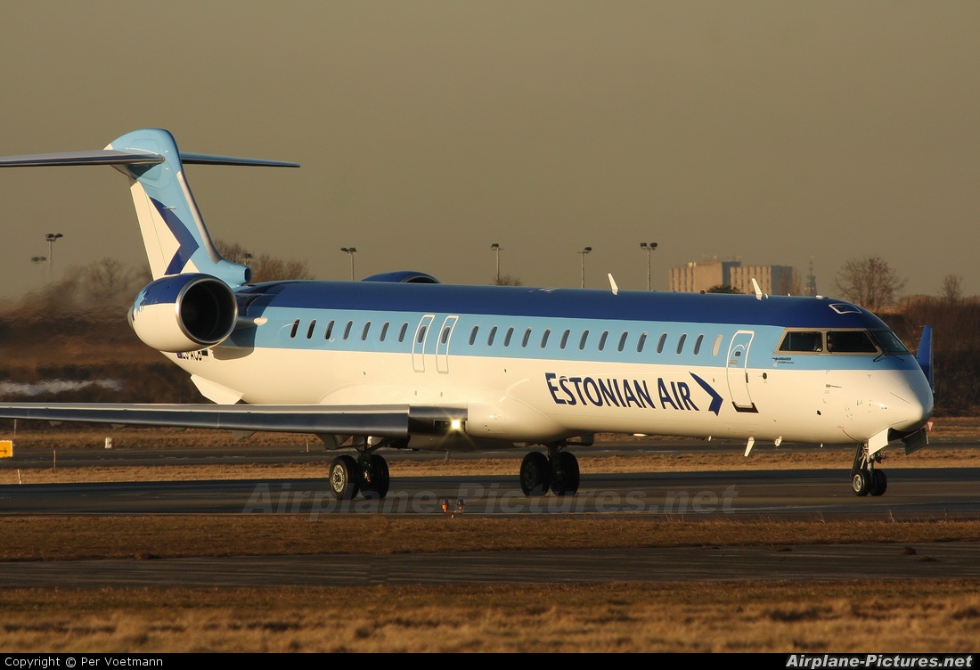 Estonian Air ES-ACB aircraft at Copenhagen Kastrup