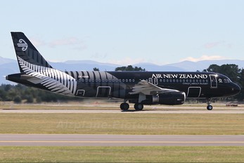 ZK-OAB - Air New Zealand Airbus A320