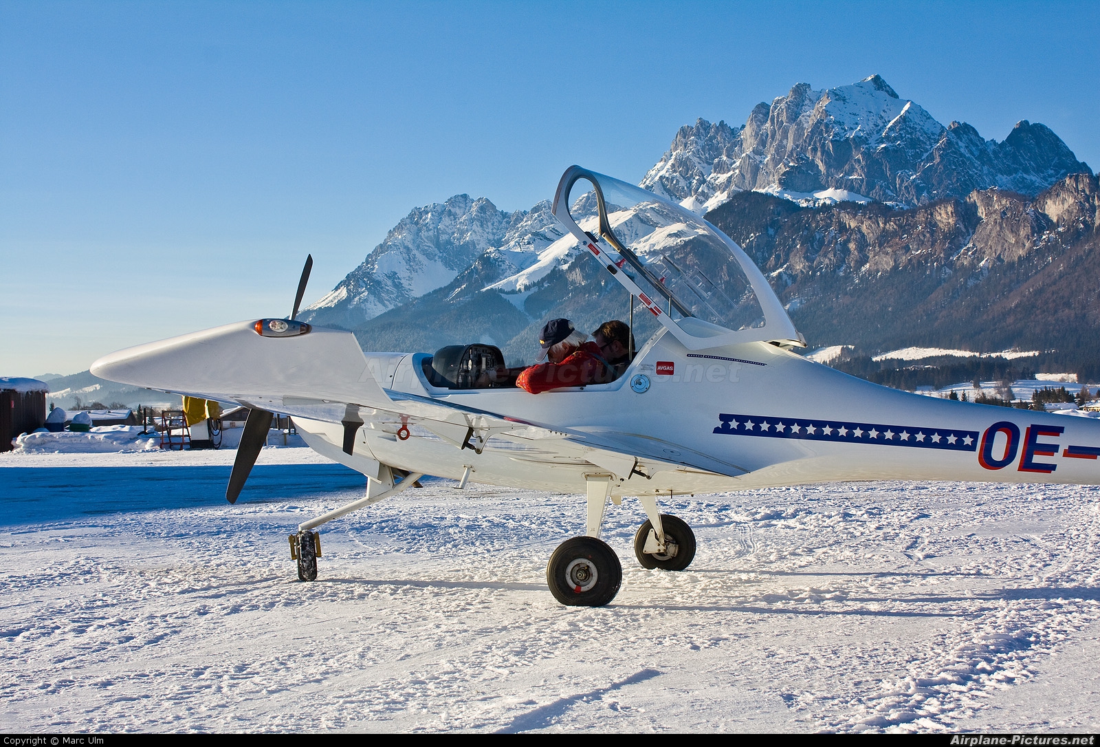 Private OE-CPR aircraft at St. Johann