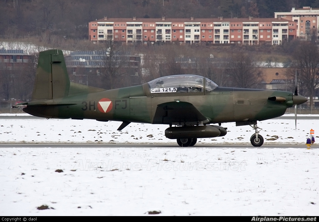 Austria - Air Force 3H-FJ aircraft at Innsbruck