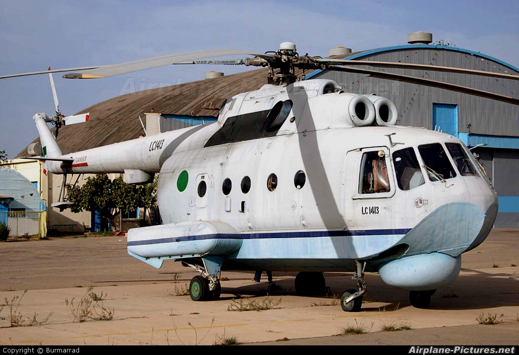Libya - Air Force LC1413 aircraft at Mitiga
