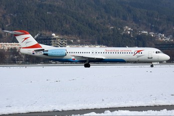 OE-LVN - Austrian Airlines/Arrows/Tyrolean Fokker 100