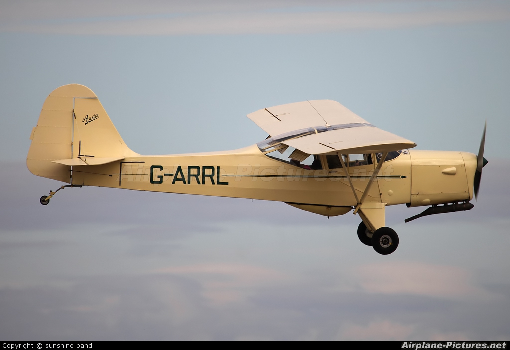 Private G-ARRL aircraft at Waddington