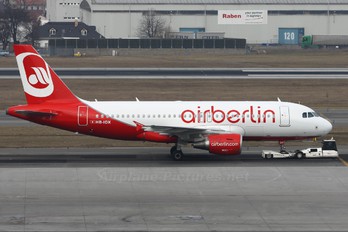 HB-IOX - Air Berlin - Belair Airbus A319