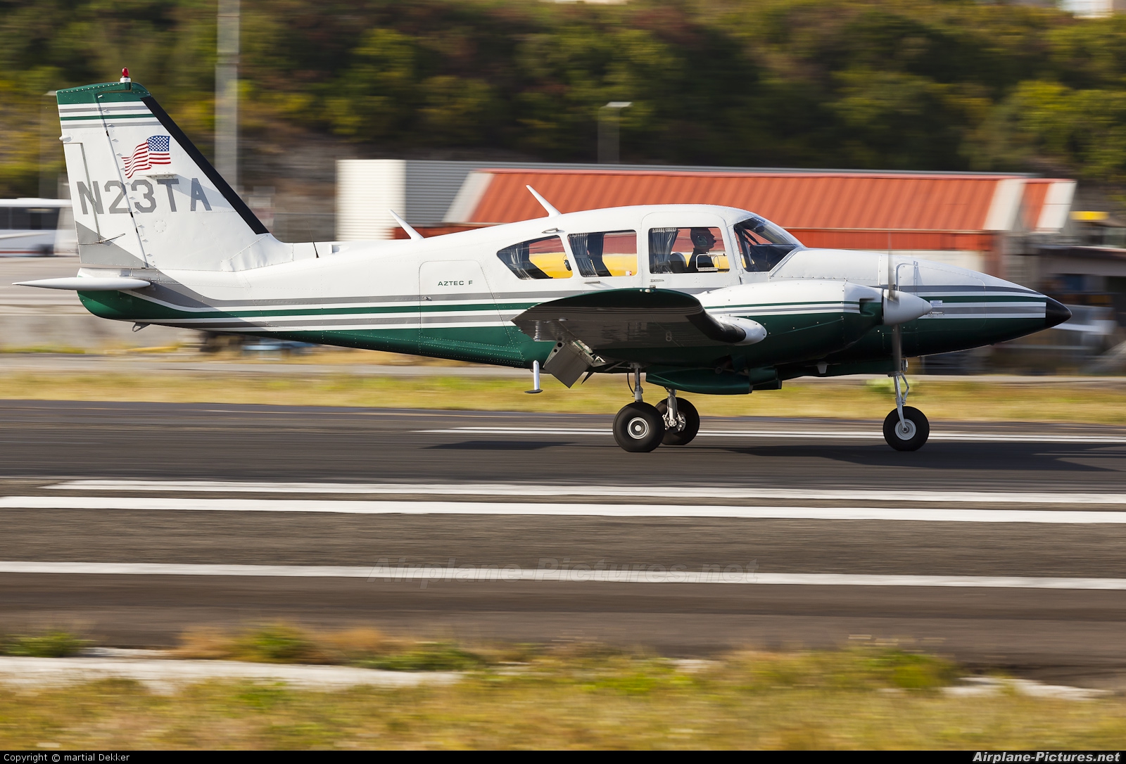 Private N23TA aircraft at Sint Maarten - Princess Juliana Intl