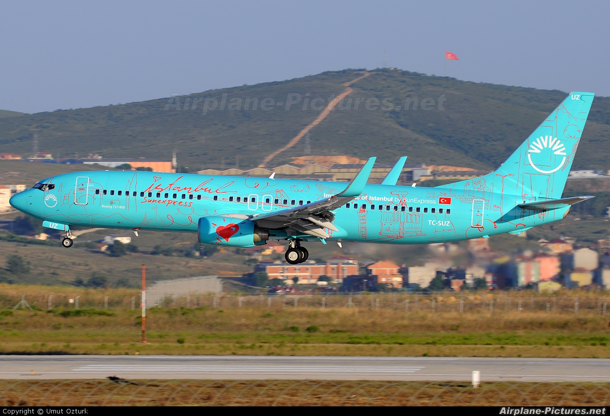 SunExpress TC-SUZ aircraft at Istanbul - Sabiha Gokcen