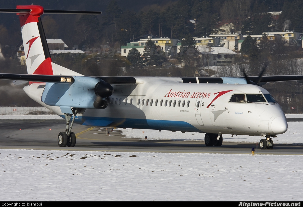 Austrian Airlines/Arrows/Tyrolean OE-LGK aircraft at Innsbruck
