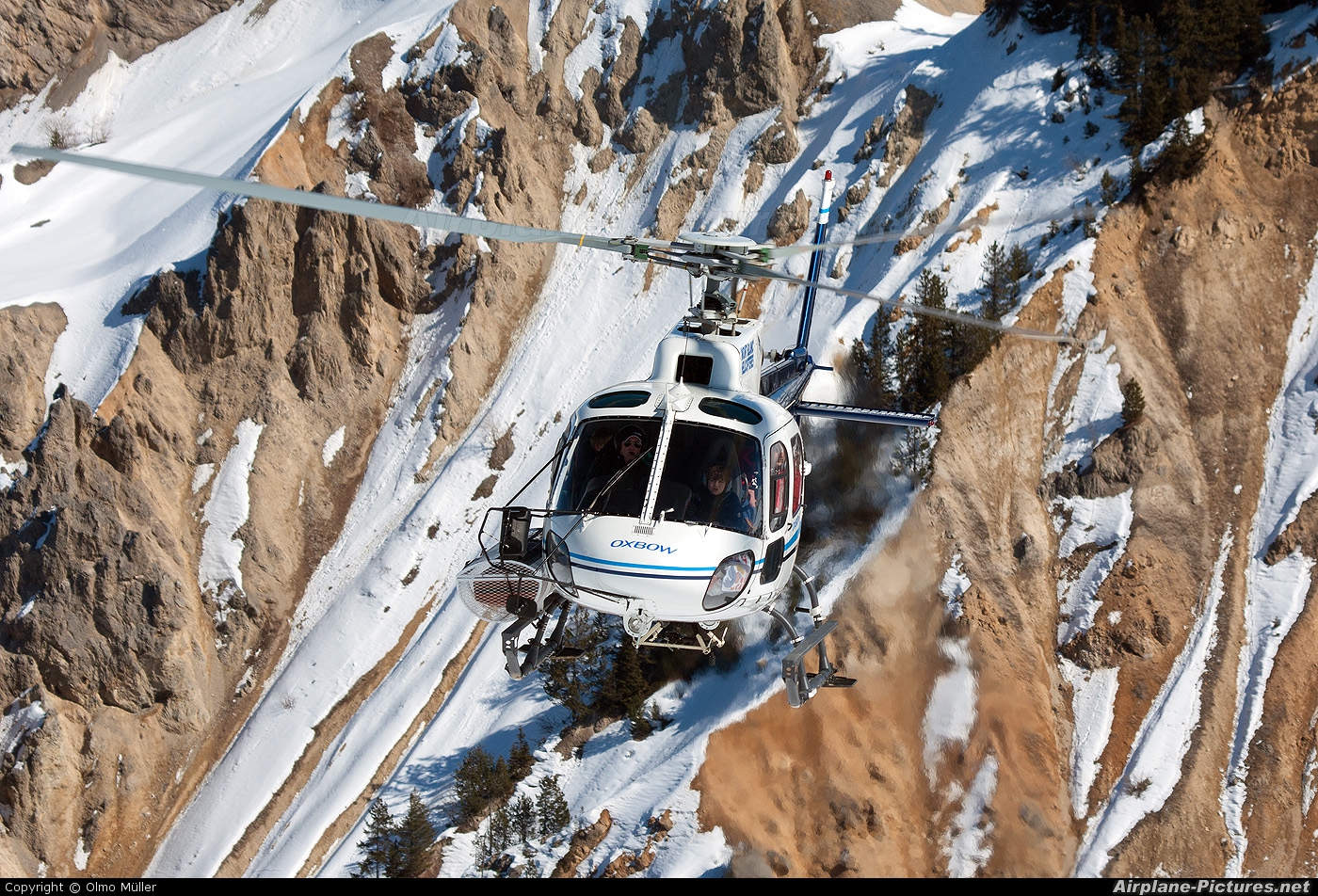 Mont Blanc Helicopteres F-GTBE aircraft at Courchevel