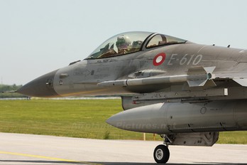 E-610 - Denmark - Air Force General Dynamics F-16A Fighting Falcon