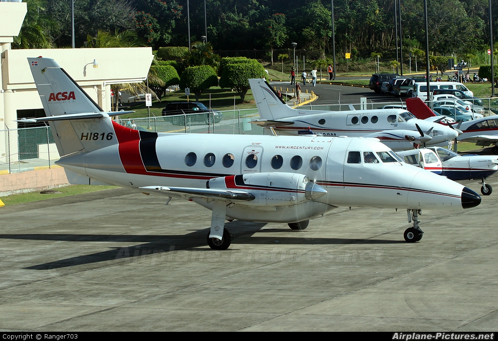 Air Century HI816 aircraft at Puerto Plata Gregorio Luperon