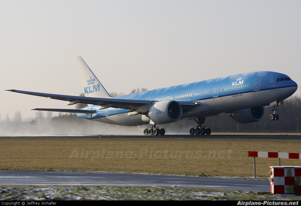 KLM PH-BQB aircraft at Amsterdam - Schiphol