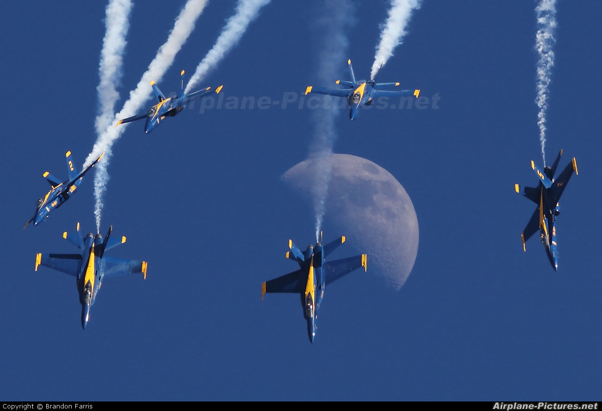 USA - Navy : Blue Angels 163435 aircraft at El Centro NAS