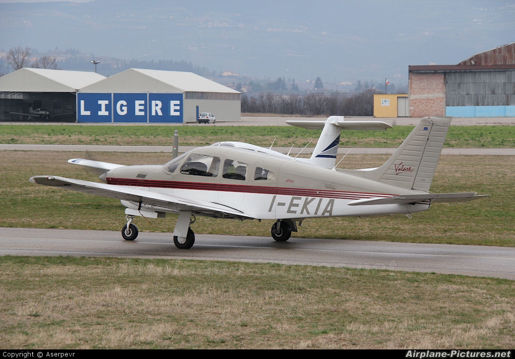 Private I-EKIA aircraft at Verona - Boscomantico