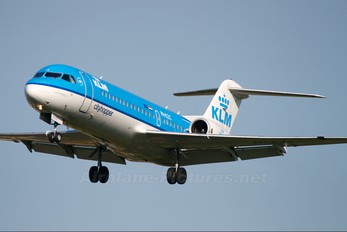 PH-KZC - KLM Cityhopper Fokker 70