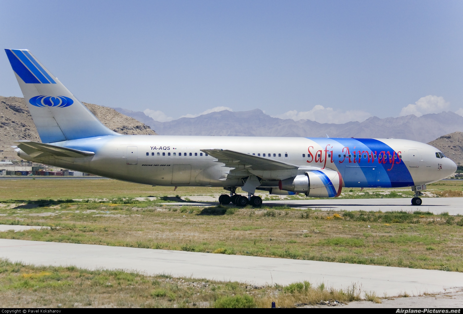 Safi Airways YA-AQS aircraft at Kabul