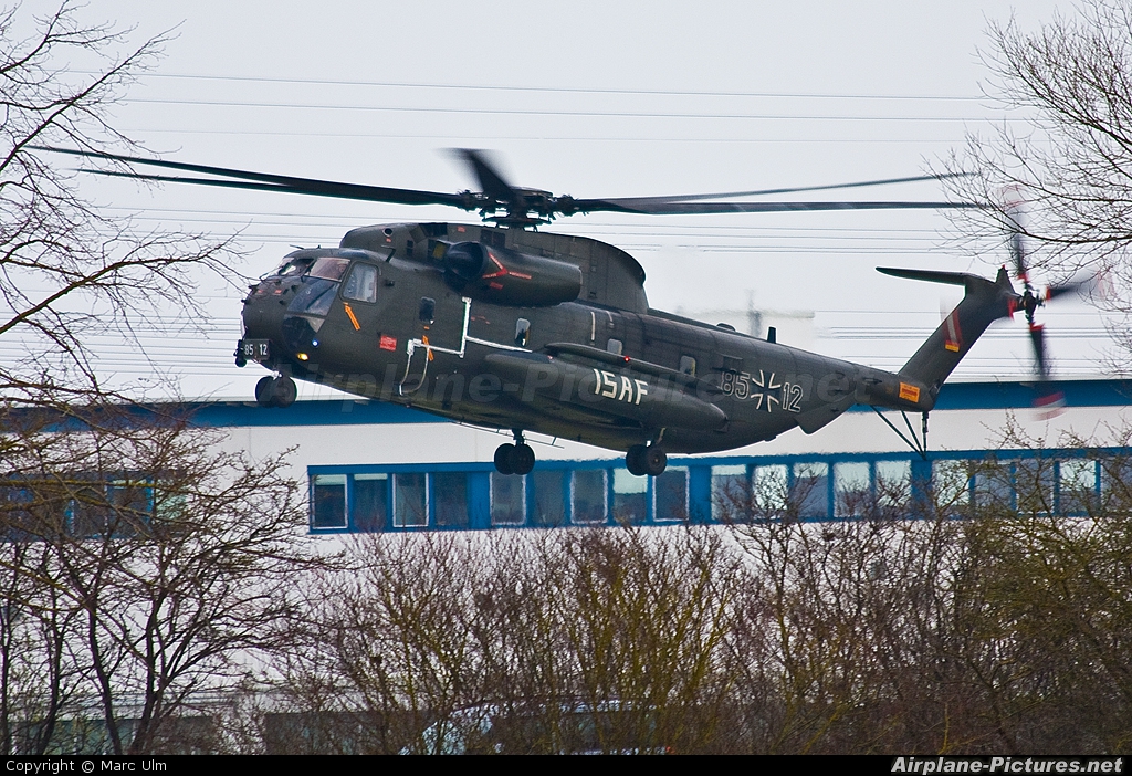 Germany - Army 85+12 aircraft at Donauwörth - Eurocopter Heliport