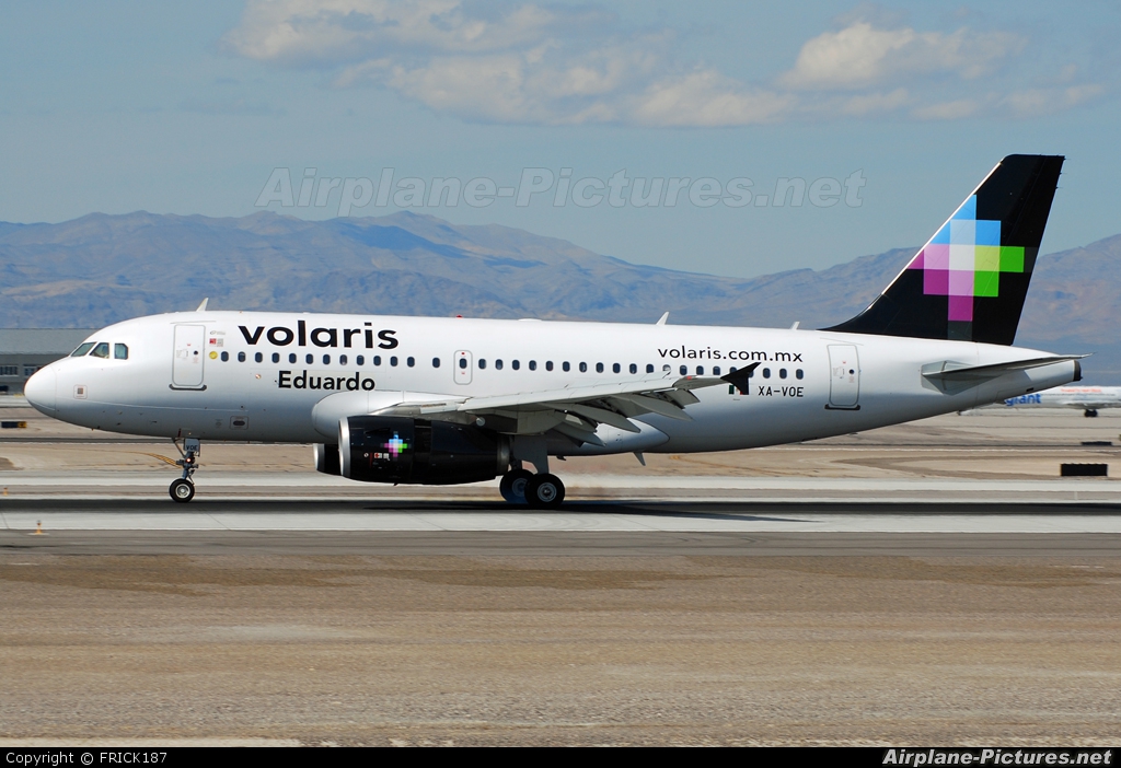 Volaris XA-VOE aircraft at Las Vegas - McCarran Intl