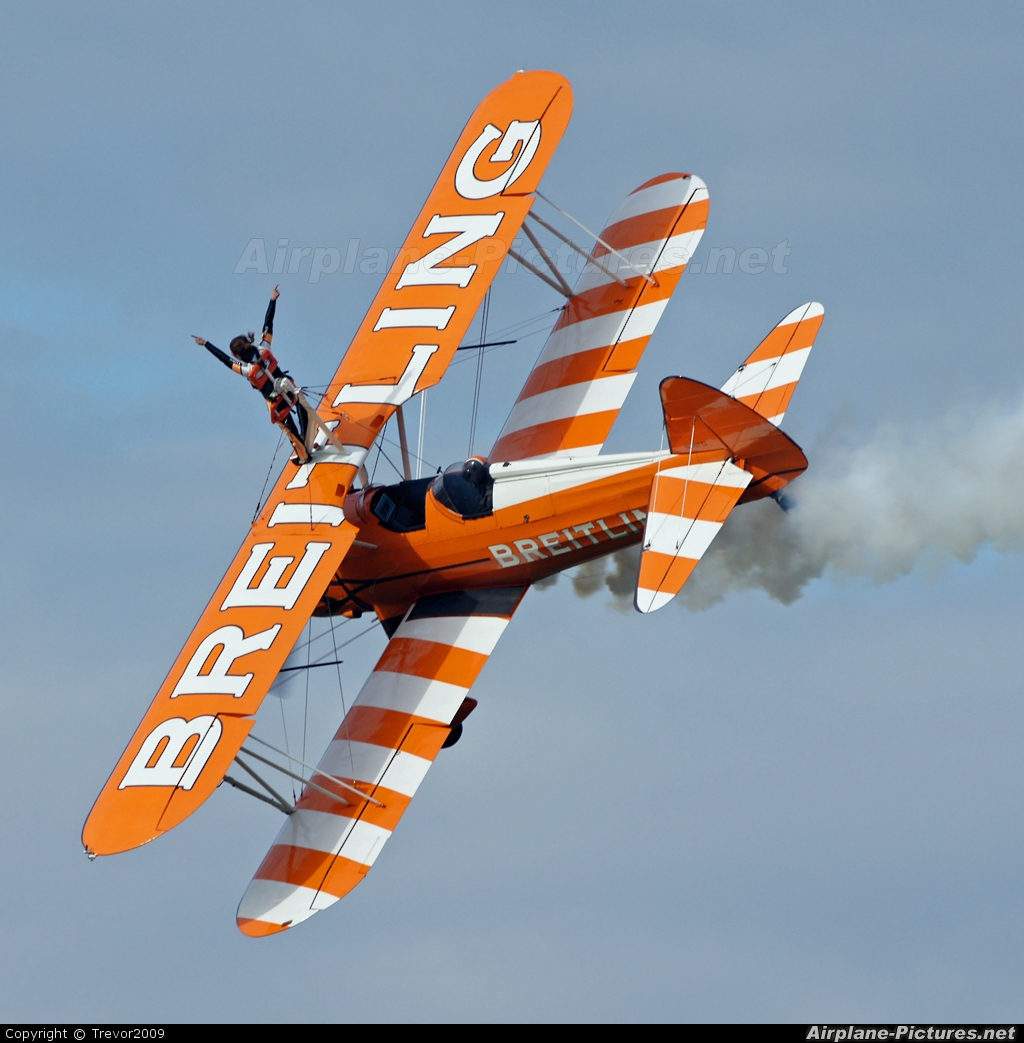 Breitling Wingwalkers N74189 aircraft at Northampton / Sywell