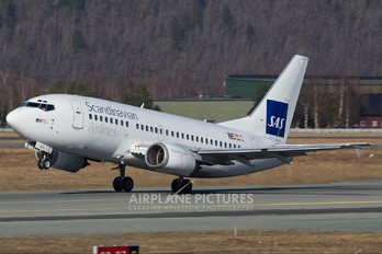 LN-BUD - SAS - Scandinavian Airlines Boeing 737-500