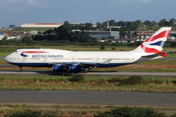 G-BYGA - British Airways Boeing 747-400