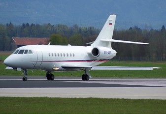 S5-ABR - Slovenia - Government Dassault Falcon 2000 DX, EX