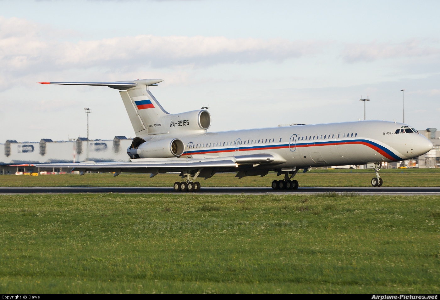 Russia - Air Force RA-85155 aircraft at Prague - Václav Havel